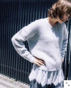 田丸麻紀Ade Lifestyle裾レースタンク ホワイト - メルカリ