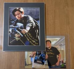 1/31までの出品 エドワード・ファーロング 直筆サインポートレート