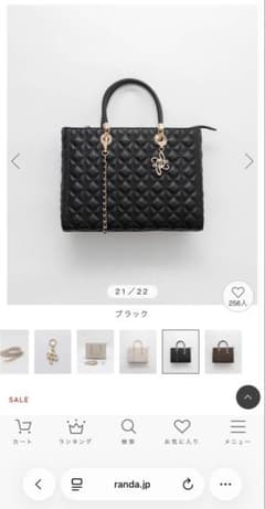 RANDA 【A4対応】2WAYキルティングラージバッグ（FB34269） - メルカリ