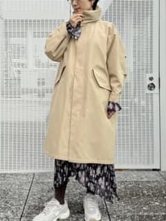 美品】24年 HYKE 【SPURSHOP別注】M－65 TYPE COAT - メルカリ