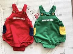 ミキハウス ロンパース ダルマオール 双子 2枚 セット 80 90 - メルカリ