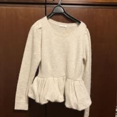 お値下げ未着用完売品CADUNÉ ペプラムニット 38 - メルカリ