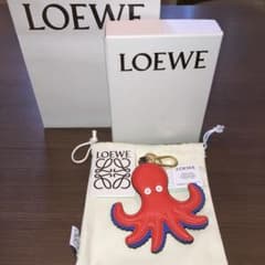 LOEWE ロエベ オクトパス チャーム キーリング キーホルダー たこ タコ