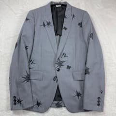 極美品 コムデギャルソンオムプリュス 鈴木ヒラク刺繍 テーラード