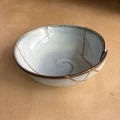 KINTSUGI 金継ぎ修復済 伝統金継ぎ 煮物鉢 椀 - メルカリ