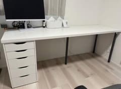 IKEA ラグカプテン デスク（梱包たのめる便 - メルカリ