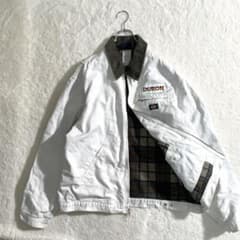 ディッキーズ デトロイトジャケット ダック地 ホワイト DURON