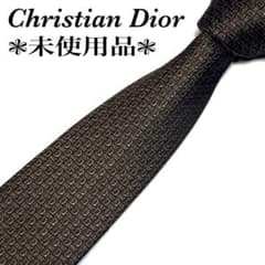未使用品】 クリスチャンディオール ネクタイ スペル 総柄 ハイ
