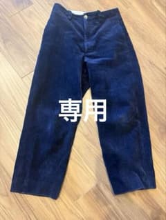 BLAMINK コーデュロイパンツネイビー - メルカリ