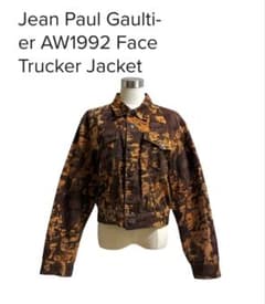 92aw JEAN PAUL GAULTIER ゴルチエ フェイス ジャケット - メルカリ
