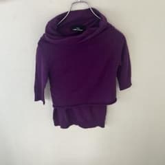 トリココムデギャルソン ニット パープル ヴィンテージ 90's - メルカリ