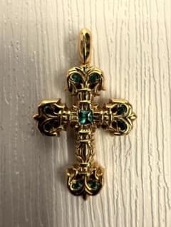 あんしん鑑定済】クロムハーツ22K タイニーフィリグリー パヴェ