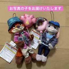 ディズニー ズートピア2 ぬいぐるみバッジ ニック ジュディ - メルカリ