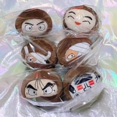 忍たま乱太郎 ぽてコロマスコット ぬいぐるみ タソガレドキ 6点セット