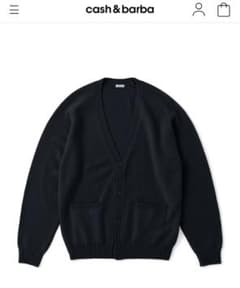 cash&barba キャッシュベイビー カーディガン黒1 - メルカリ