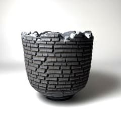 口径10cm植木鉢多肉塊根観葉植物ハンドメイド陶器陶芸 - メルカリ