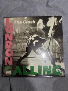 The Clash London Calling サイン入り ポールシムノン - メルカリ