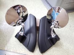 新規製作送料込 ミラジーノ L700 ルーカスタイプ メッキドアミラー