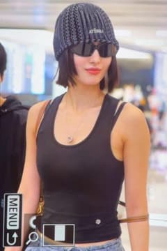 atiissu ビーニー twiceモモ私物着用 ショッパー付き - メルカリ