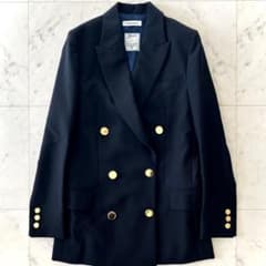 極美品 マディソンブルー W6B ブレザー 00 紺ブレ 金ボタン ネイビー