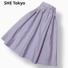 美品✨ジャガード】シートーキョー SUZY ボリュームフレア スカート