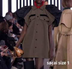 sacai 2024秋冬 バルーンスリーブ トップス チュニック サイズ1 - メルカリ