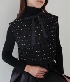 Cavori ツイードジレ - メルカリ