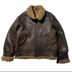 STUSSY ステューシー B-3 ラムスキン ムートン ブルゾン ジャケット