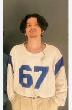 特価！常田大希 着用 チャンピオン ナンバリングTシャツ - メルカリ