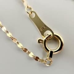 超大特価❣️新品 日本製 18金 k18 キラキラ ネックレス 40cm - メルカリ