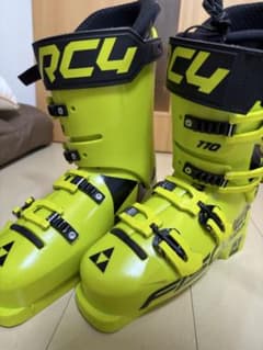 Fisher RC4 スキーブーツ 110 イエロー インナーシューズ付き - メルカリ