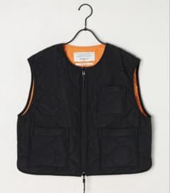 WILLIAM B.ELIOTT】リバーシブルキルトベスト ニコアンドタグ付き