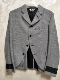 BLACKCOMMEdesGARCONS 千鳥格子柄 ジャケット 【未使用】 - メルカリ