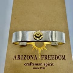 アリゾナフリーダム k18メタル付きバングルL B-20a 定価109870円