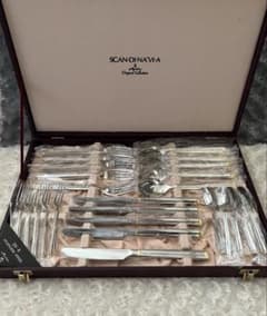 マーシャン カトラリーセット スカンジナビア ディナーセット〈25本