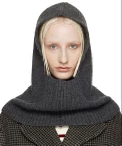 美品 A.P.C CAGOULE SACHA バラクラバ カシミヤウール グレー - メルカリ