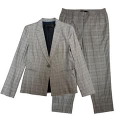 ZARA BASIC チェック柄パンツスーツ - メルカリ