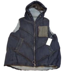 うっちー様！！2025年モデル アヤン ayane ダンガリーダウンベスト 38