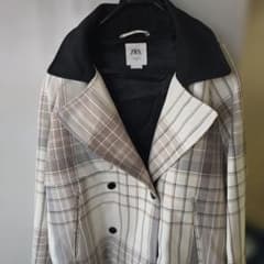 ZARA トレンチ風ジャケット定価3万以上、ハイブランドの雰囲気 2025XL