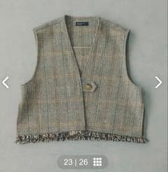 KURASHI &Trips PUBLISHING ウールベスト - メルカリ