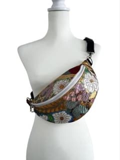 帯リメイク スリングバッグ｜ボディバッグ・クロスボディ｜一点物 帯