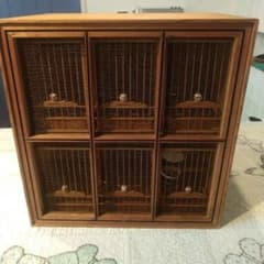 メジロ籠6個&寝かせ箱セット - メルカリ