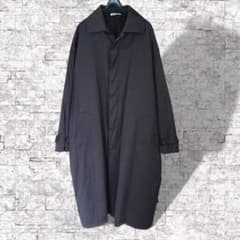 AURALEE シャンブレーツイル 中綿 ステンカラー パテッド コート