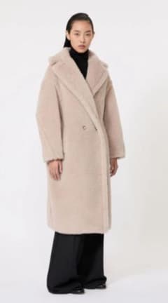 むくむく様専用 MaxMara テディアイアンコート サンド 大丸購入 XS