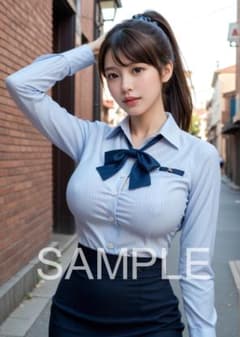 AI 美女 A4ポスター グラビア 美人 清楚 OL 生写真 c092212 - メルカリ