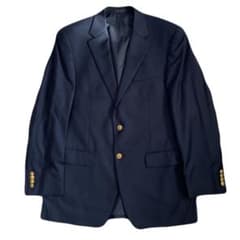 ローレンラルフローレン 紺ブレ 金ボタン ロゴ刻印 38サイズ - メルカリ