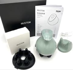 MUSTEM 家庭用美容器ヘッドスパ EMS 揉み出しアタッチメント付き