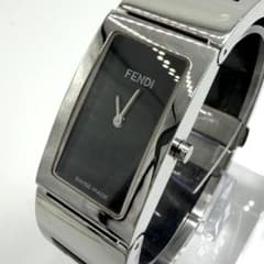 新品電池/稼働品】フェンディ 3250L バングルウォッチ ズッカ F柄 SS