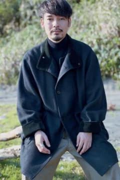 kaptain sunshine タッサーシルクツイードコート 別注 - メルカリ