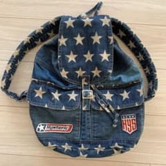 希少】ヒステリックグラマー 星柄 デニム リュック バックパック